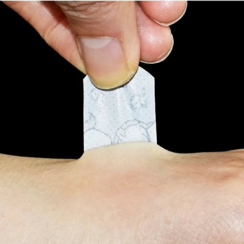 100pcs Cartoon Animal Pattern Waterproof Hemostasis Kids Band Aid Stickers Adhesive Bandage Wound Strips Plasters for Children